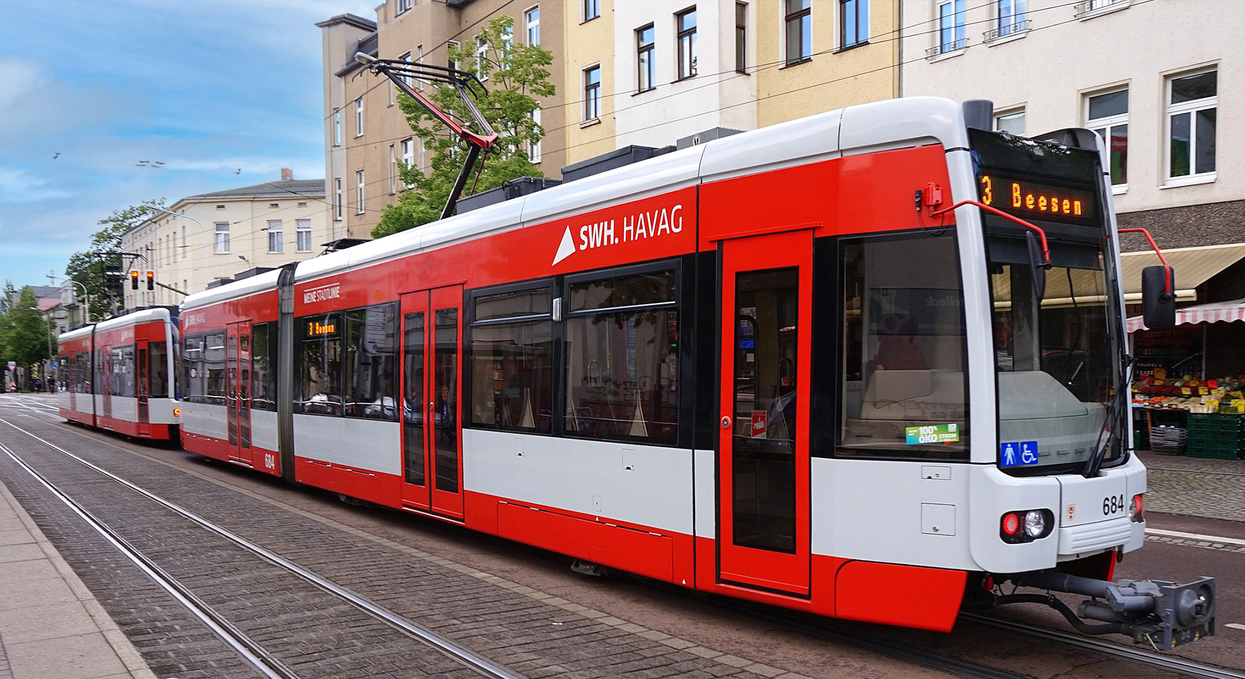 Ruf refits trams in Halle (Saale) with emergency intercom systems